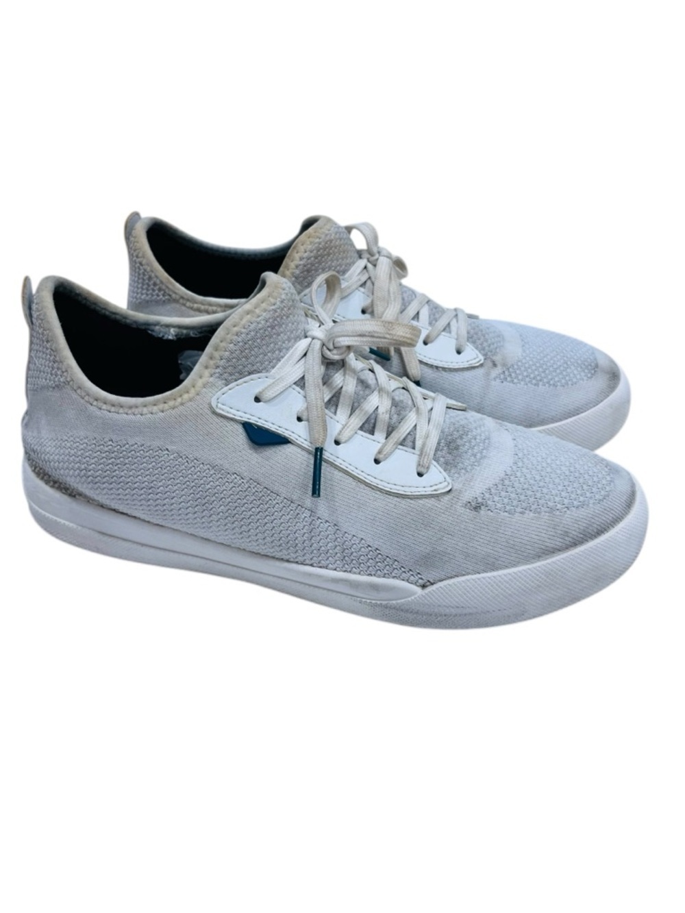 Vessi Weekend Waterproof Unisex White Knit Slip-On Sneakers 10 - Picture 5 of 8